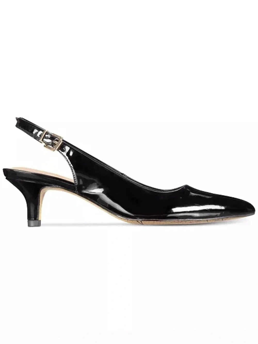 EXTRA WIDE Bella Vita Scarlett II Kitten-Heel Slingback Pumps 9WW